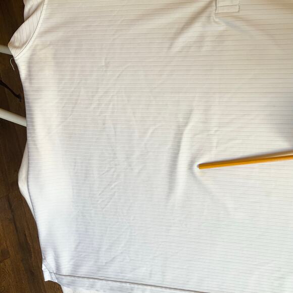 MG Golf Men Polo Shirt Size 2XL White Short Sleeve Private Club Collection - Picture 8 of 9